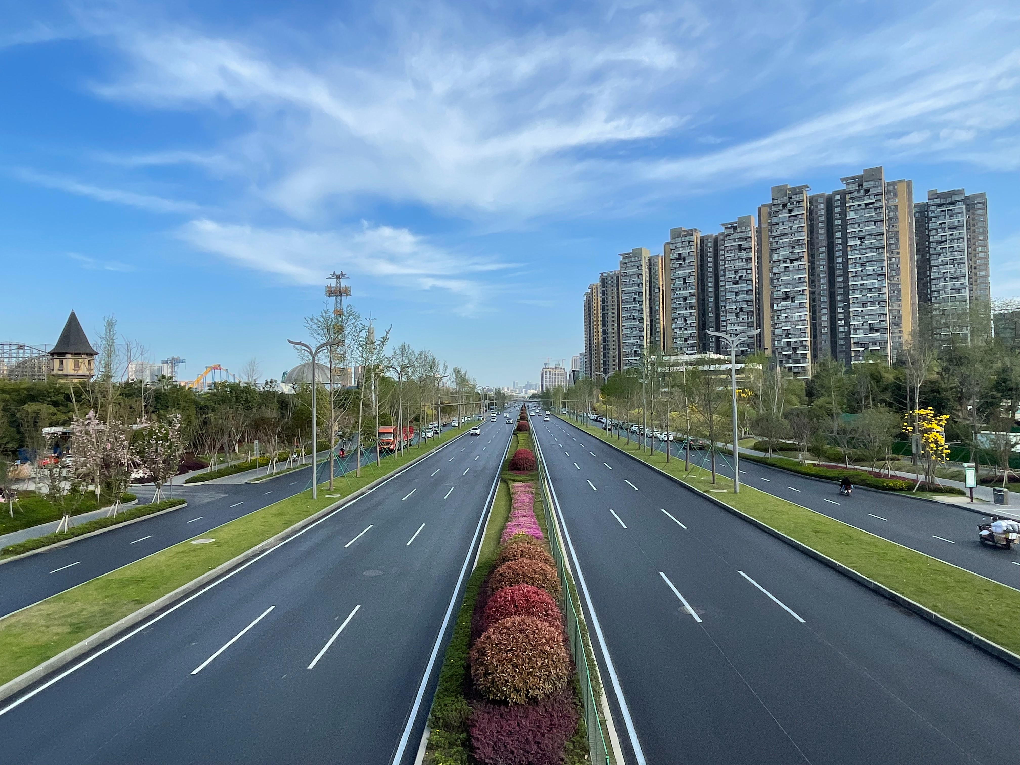 沙河大道快速路效果图图片